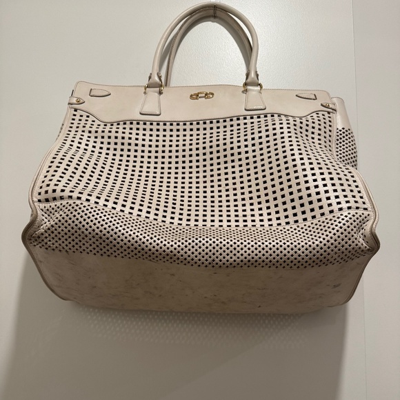 Authentic Salvatore Ferragamo Pre Owned Leather Tote Bag - Picture 2 of 6